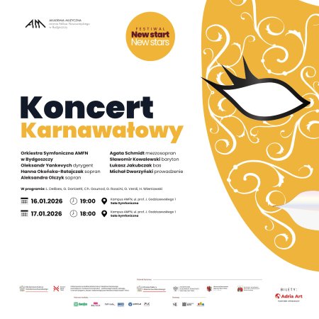 Koncert Karnawałowy z udziałem Orkiestry Symfonicznej AMFN