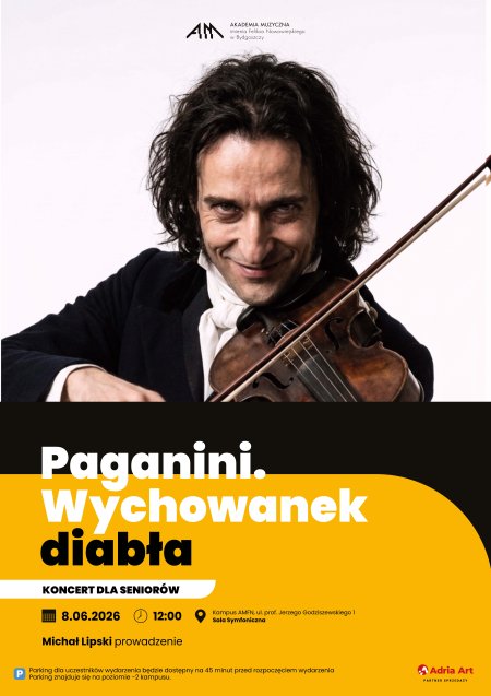 Koncert dla Seniorów - Paganini. Wychowanek diabła